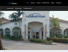 Tablet Screenshot of mynobileshoes.com